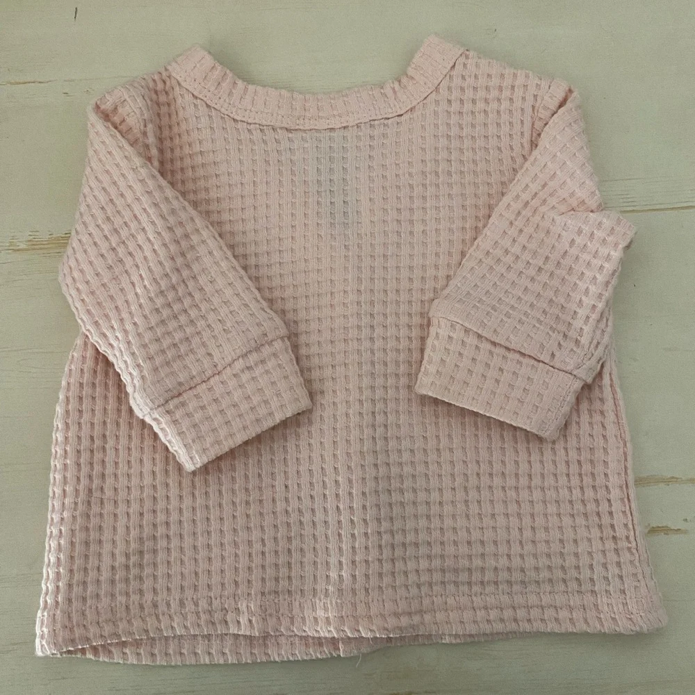 Disney Minnie Mouse Light Pink Knit Sweater